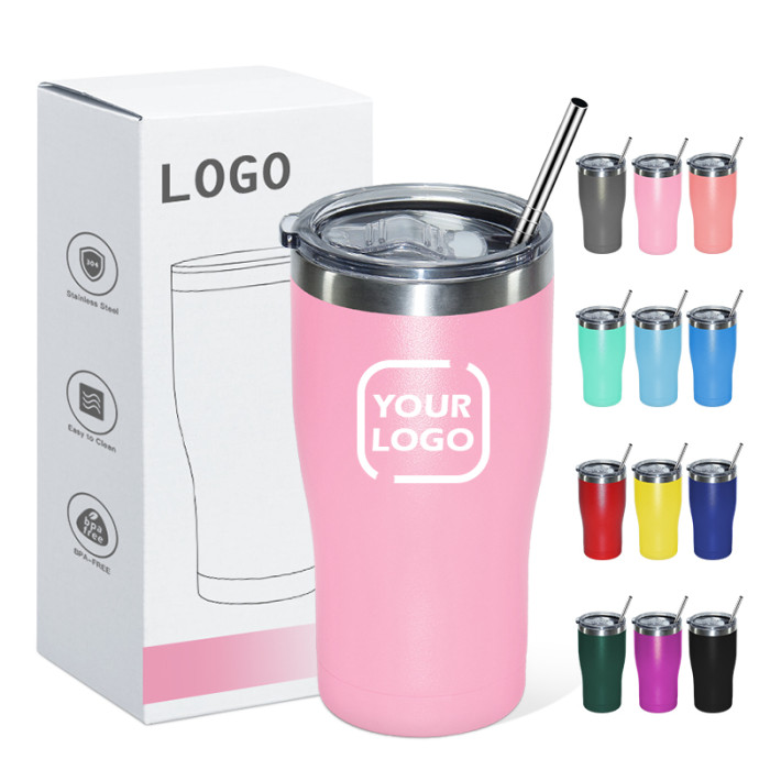 China Warehouse 25/50PCS 30oz Powder Coated Curve Tumbler