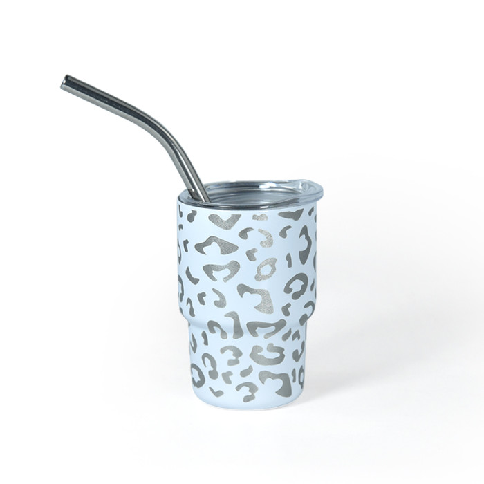 US Warehouse Leopard 3oz mini Cup,mixed colors