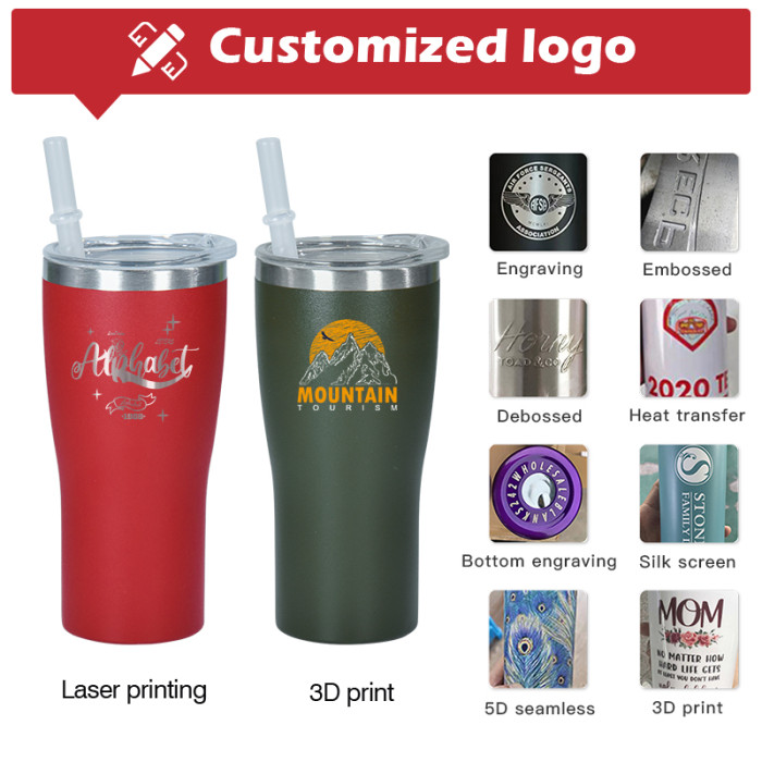 China Warehouse 100PCS 5oz Powder Coated Curve Mugs (Not Vacuum)