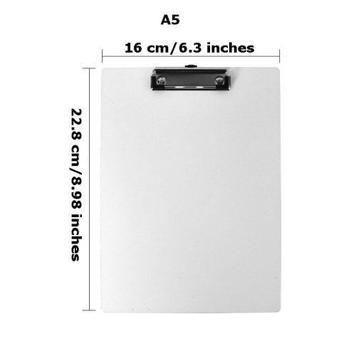 China Warehouse 50pcs A5 MDF Sublimation Clipboard