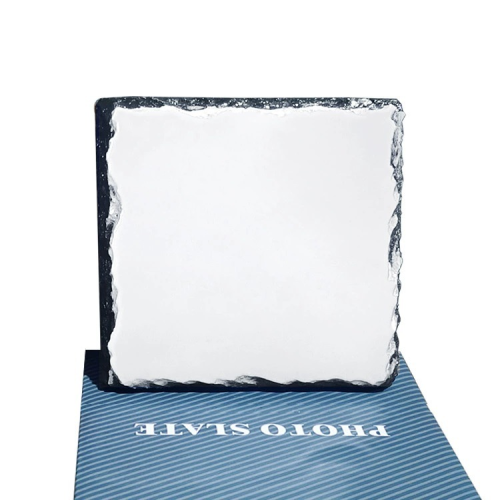 China Warehouse 80pcs 3.5 inches Sublimation Rock slate Coaster