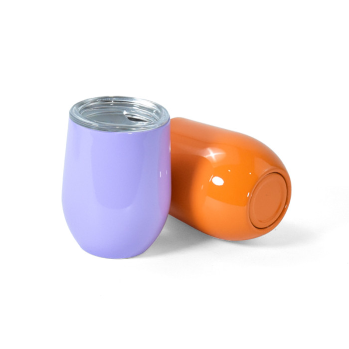 US Warehouse 3oz sublimation mini wine cup,mixed 12 colors
