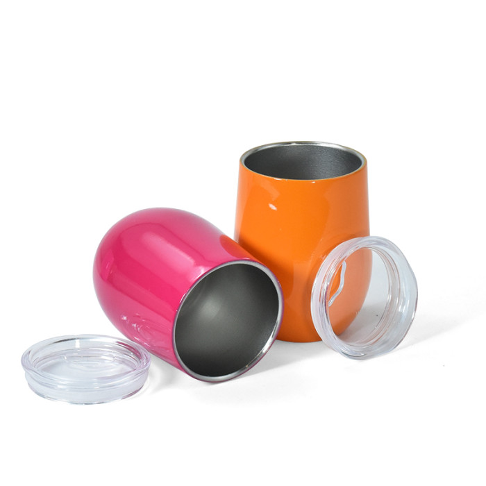 US Warehouse 3oz sublimation mini wine cup,mixed 12 colors
