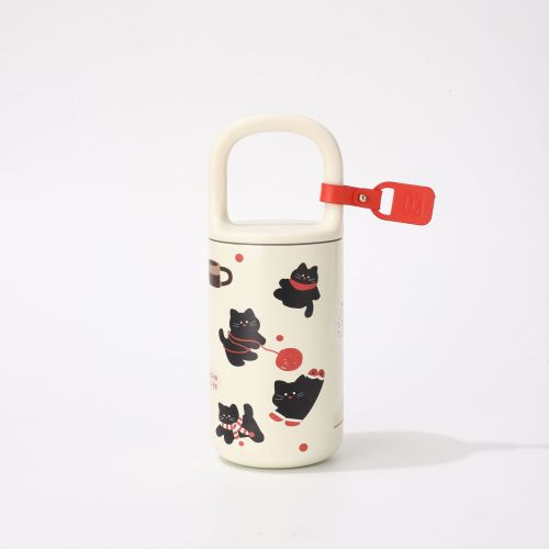 China Warehouse 50PCS Ins 12oz Cartoon Kids Water Bottle