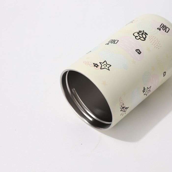 China Warehouse 50PCS Ins 12oz Cartoon Kids Water Bottle