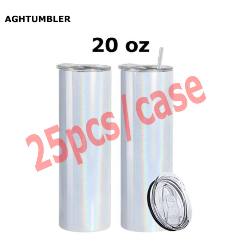 RTS US Warehouse 20oz Holographic/Shimmer Sublimation tumbler