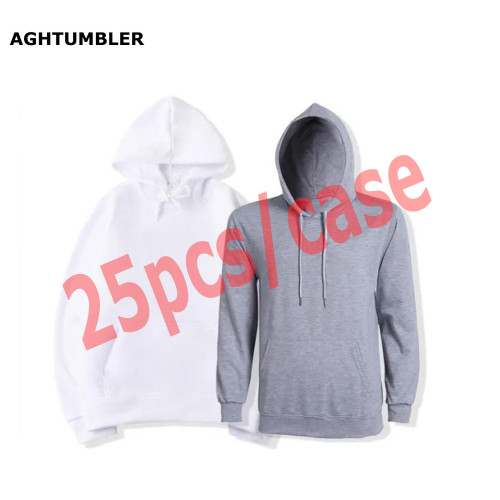 RTS US Warehosue US size Polyster Sublimation Blanks Thin Hoodies,Mixed size