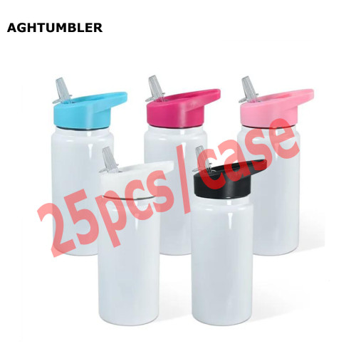 RTS US Warehouse 15oz sublimation blanks kids water bottle