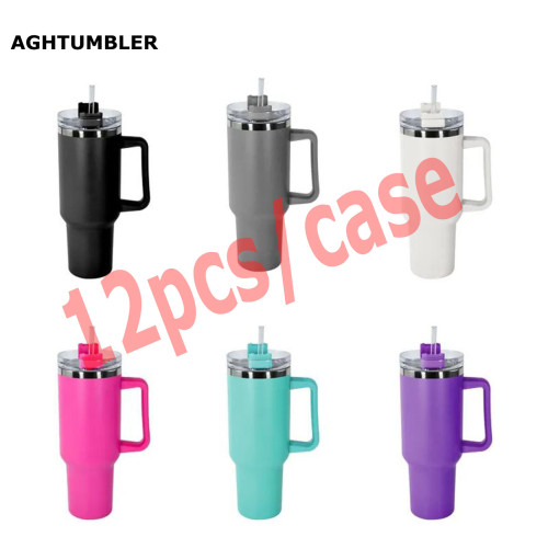 US Warehouse 40OZ powder coated tumblers(Not for sublimation)