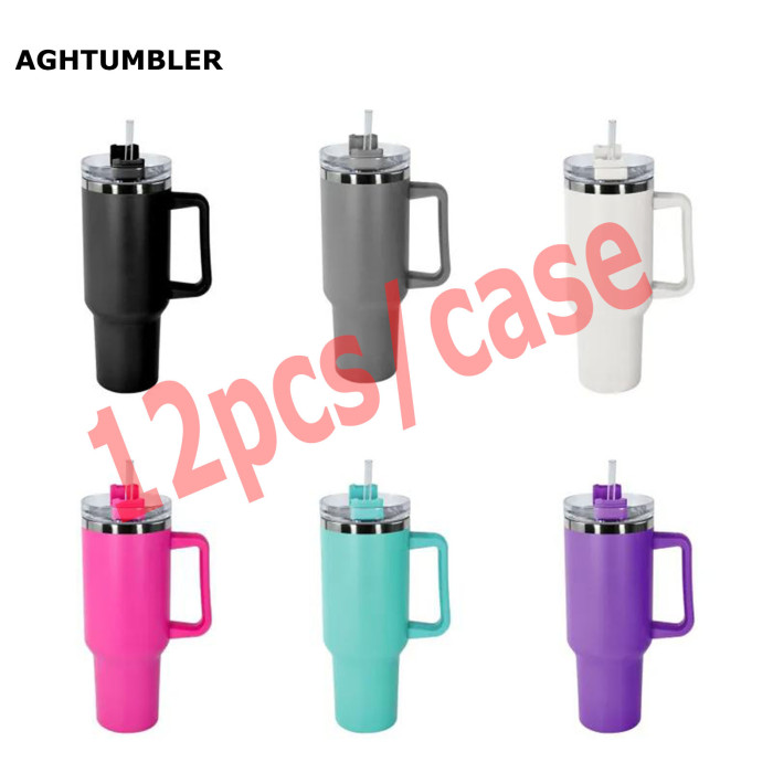 US Warehouse 40OZ powder coated tumblers(Not for sublimation)