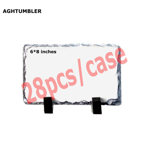 US Warehouse Sublimation blanks rock slate photo slate