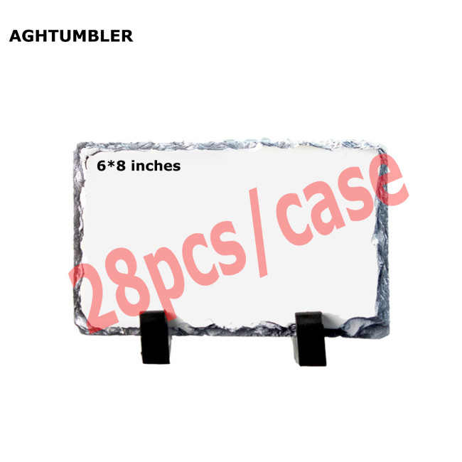 US Warehouse Sublimation blanks rock slate photo slate