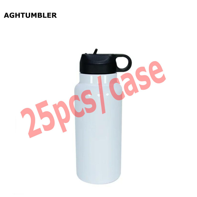 US Warehouse 32oz sublimation sports water bottle