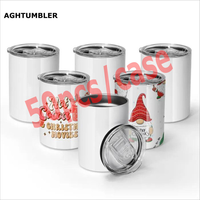 US Warehouse 10oz sublimation low ball,Mug
