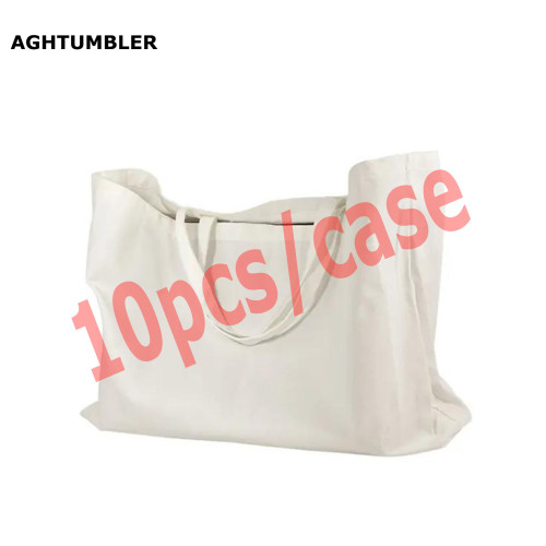 RTS US Warehouse 28*16*8 inches Sublimation Tote Canvas Bag