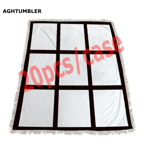 RTS US Warehouse 40*60 inches Flannel sublimation blankets