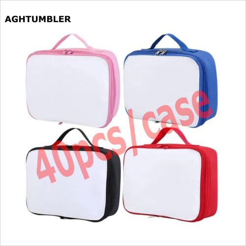 China Warehouse 10.23*7.87*3.54 in Sublimation lunch bag