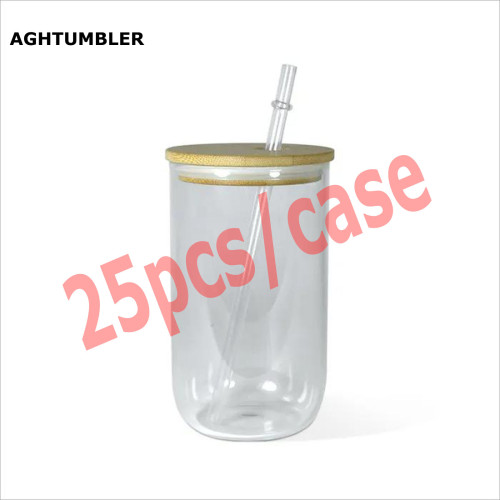 RTS US Warehouse 18oz sublimation glass Cup