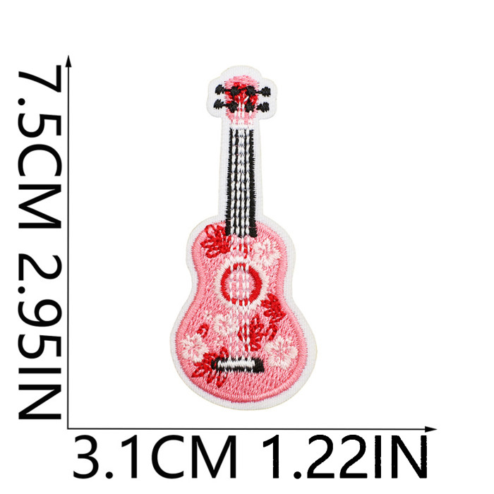 China Warehouse 400pcs Polyester Embroidery Patch for Clothes Bags Caps Valentines Day