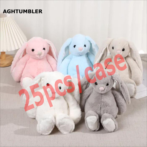US Warehouse Sublimation Easter Bunny Doll Mixed colors(ears and foot are for sublimation)