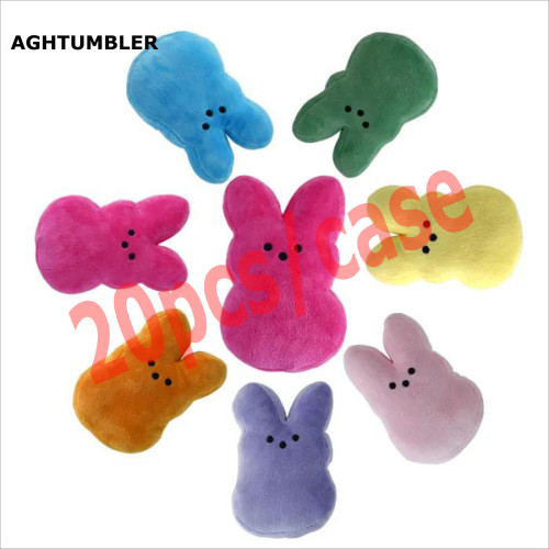 US Warehouse 5.9 inches Sublimation Easter Peeps Doll Mixed colors