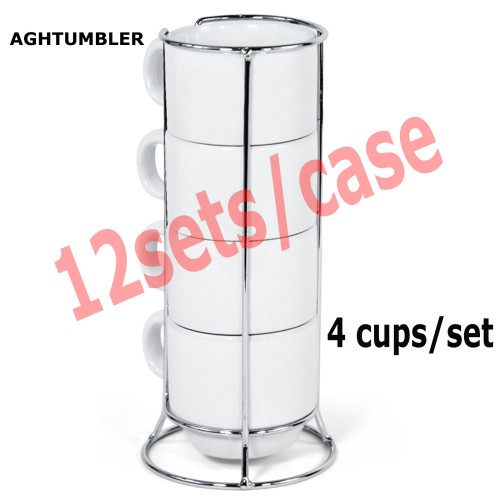 US Warehouse 6oz sublimation ceramic coffee mug sets