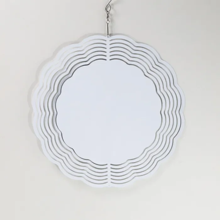 RTS US Warehouse mixed 8 in and 10 in Aluminium sublimation wind spinner