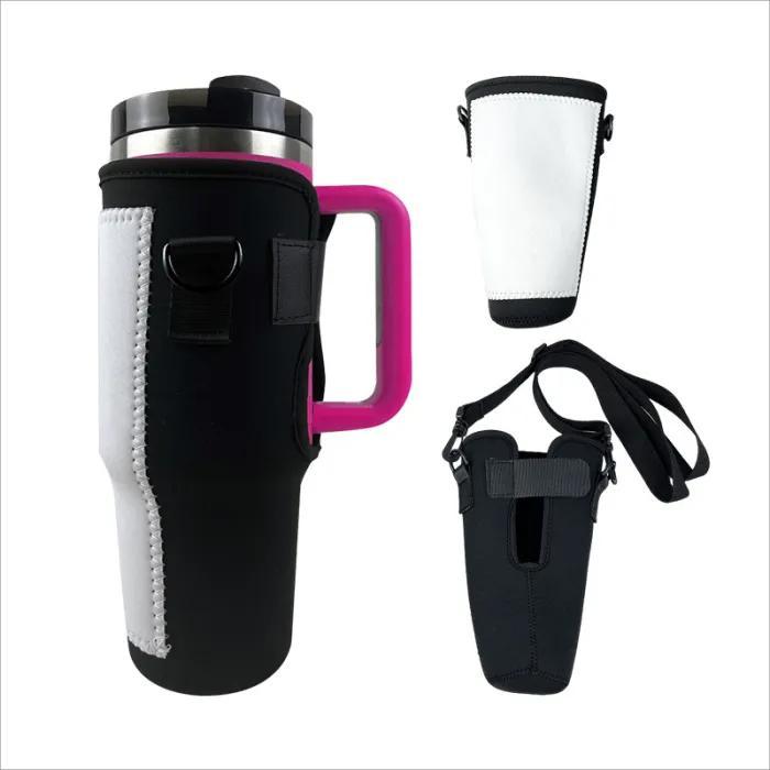 RTS US Warehouse Sublimation Neoprene 40oz tumblers holder bag