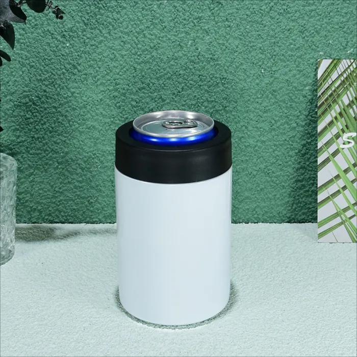 RTS US Warehouse 12oz sublimation straight can cooler for 12oz short can