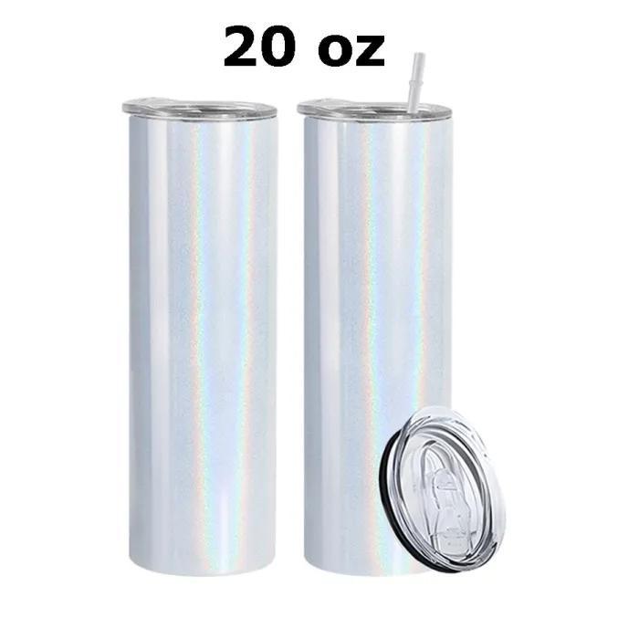 RTS US Warehouse 20oz Holographic/Shimmer Sublimation tumbler
