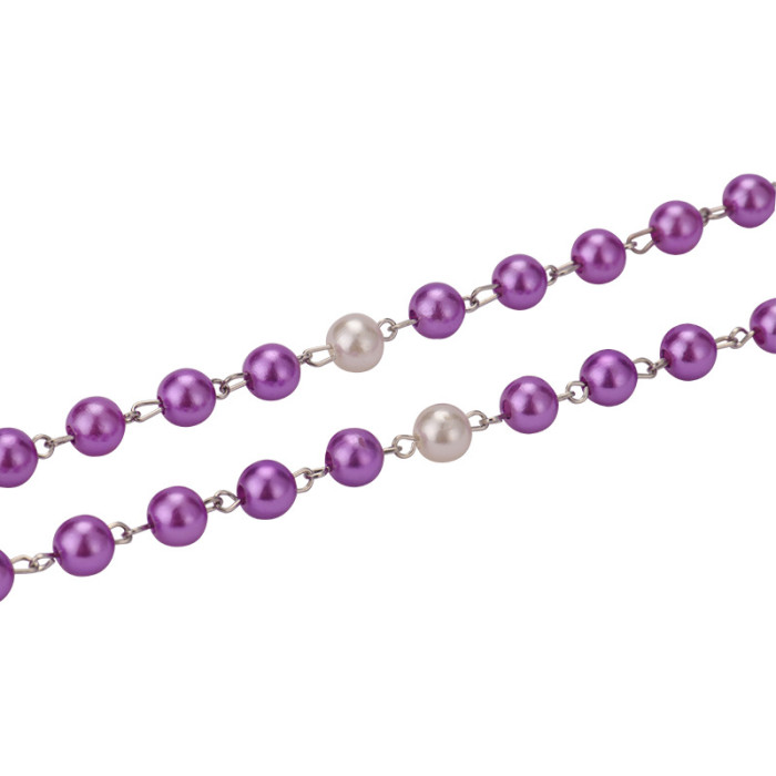 China Warehouse 50pcs zinc-alloy Beads Sublimation Necklace