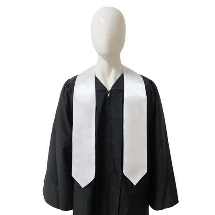 China Warehouse 72 inches Polyester Adults  Sublimation Graduation Ribbon/Stoles