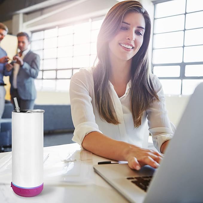 RTS US Warehouse 20oz Sublimation Straight Speaker tumbler