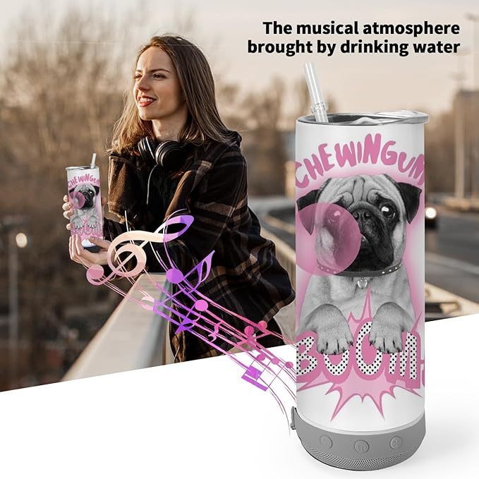 RTS US Warehouse 20oz Sublimation Straight Speaker tumbler