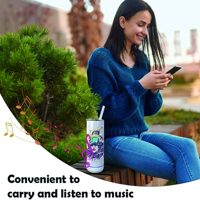 RTS US Warehouse 20oz Sublimation Straight Speaker tumbler