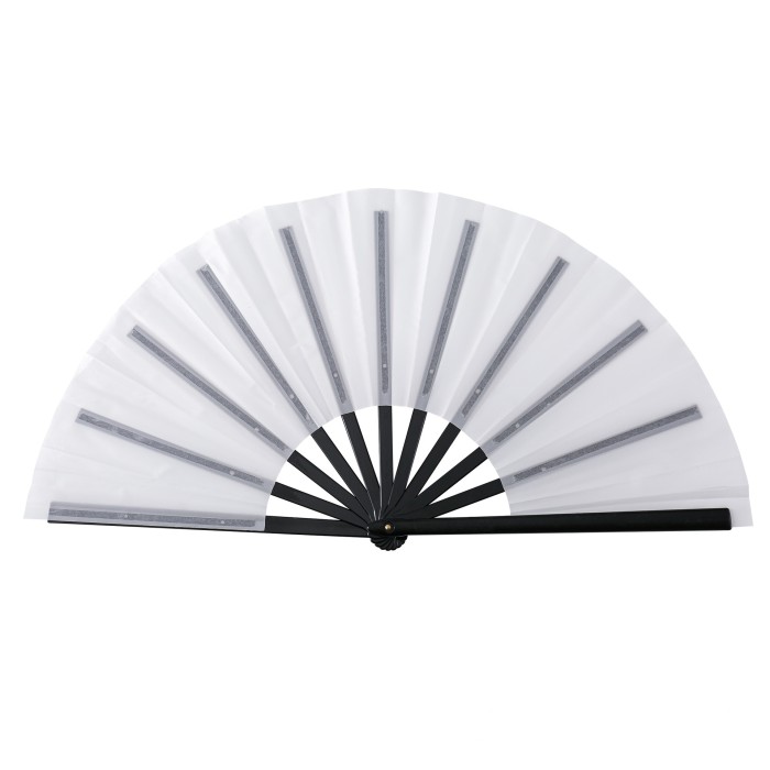 China Warehouse 90pcs 10 inches Sublimation Fans with plastic frame Clacking fan