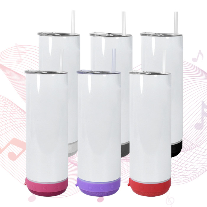 RTS US Warehouse 20oz Sublimation Straight Speaker tumbler