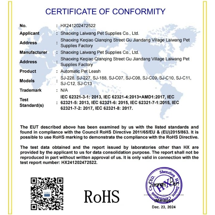 US Warehouse Retractable Pet Leash Double Dog Leash with Flashlight+Detachable Waste Bag Box(rotate 360°)