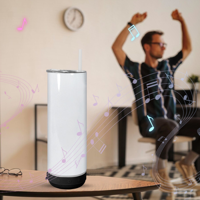 RTS US Warehouse 20oz Sublimation Straight Speaker tumbler