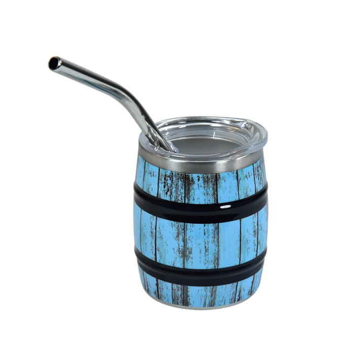 US Warehouse 3oz mini wine barrel Cup
