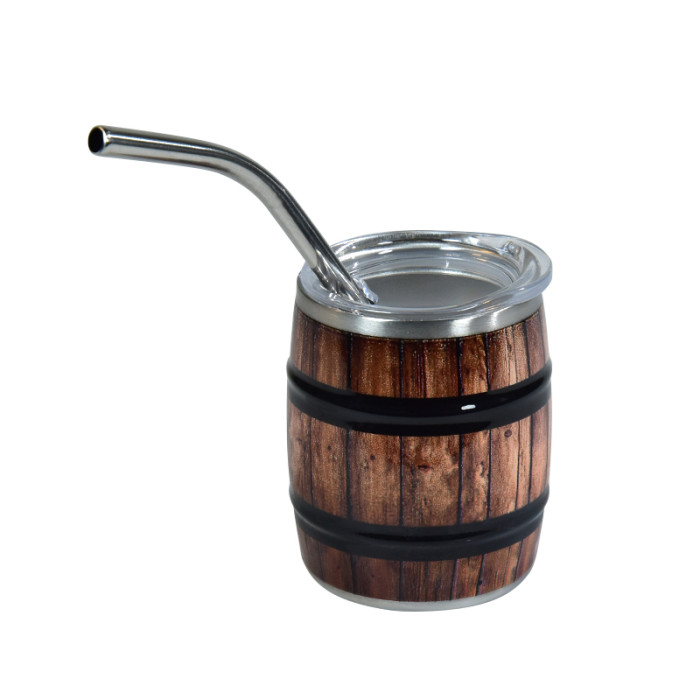 US Warehouse 3oz mini wine barrel Cup