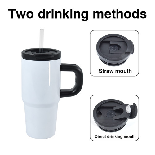US Warehouse 14oz Sublimation Tumbler with Coffee Lids