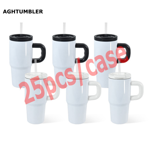 US Warehouse 14oz Sublimation Tumbler with Coffee Lids