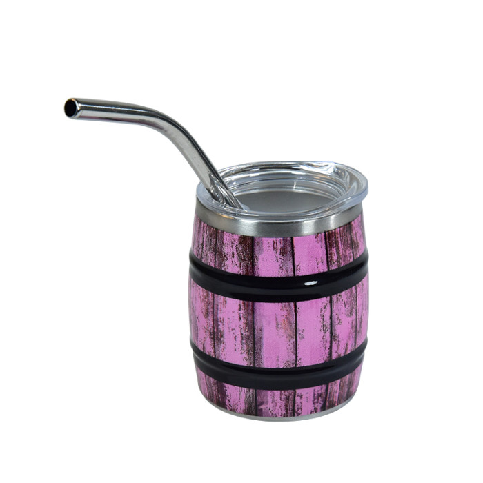 US Warehouse 3oz mini wine barrel Cup