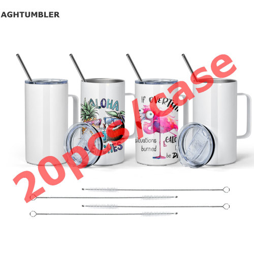 US Warehouse 20oz sublimation coffee Mug with handle