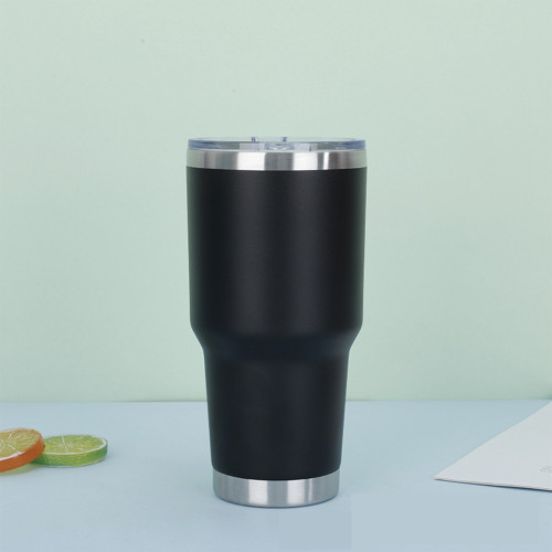 China Warehouse 30oz Powder Coated Curve Tumbler(not for sublimation)