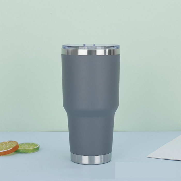 China Warehouse 30oz Powder Coated Curve Tumbler(not for sublimation)
