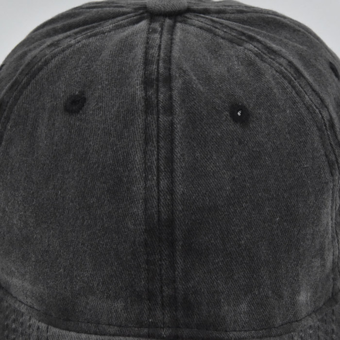 US Warehouse Plain Color 100% Cotton Vintage Adjustable Baseball Cap hats