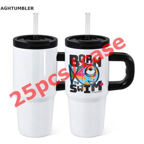 US Warehouse 14oz Sublimation Tumbler with Coffee Lids