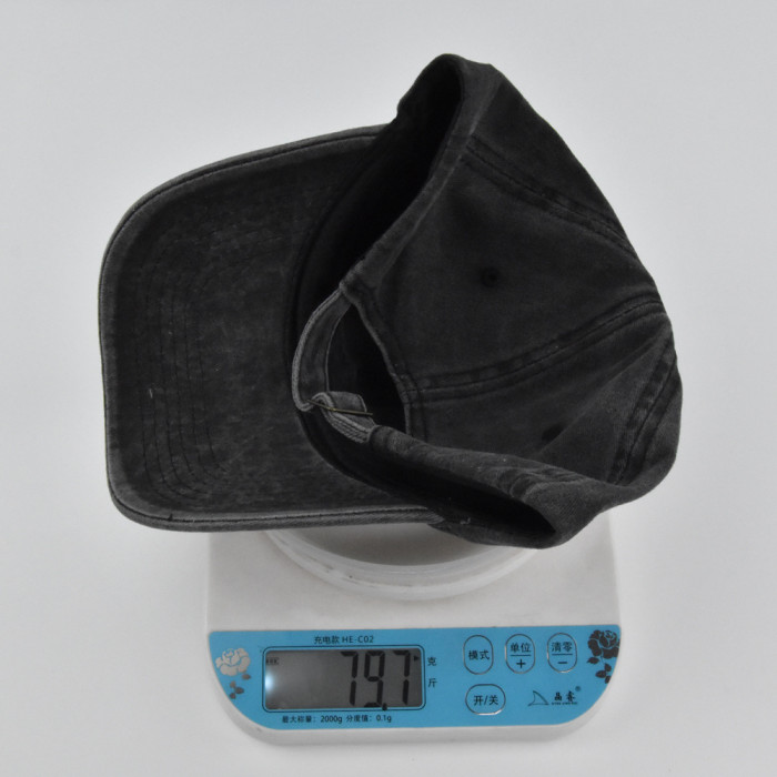US Warehouse Plain Color 100% Cotton Vintage Adjustable Baseball Cap hats